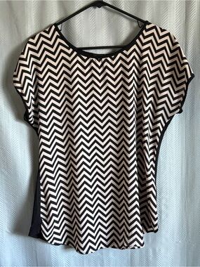 Espresso Chevron Top